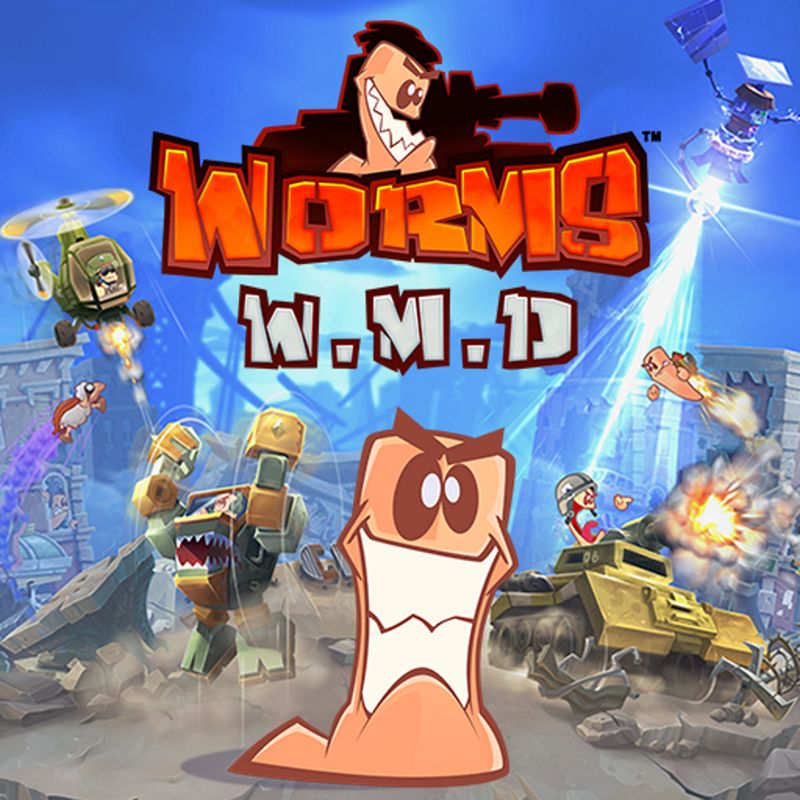 Front Cover for Worms: W.M.D. (Nintendo Switch) (download release)