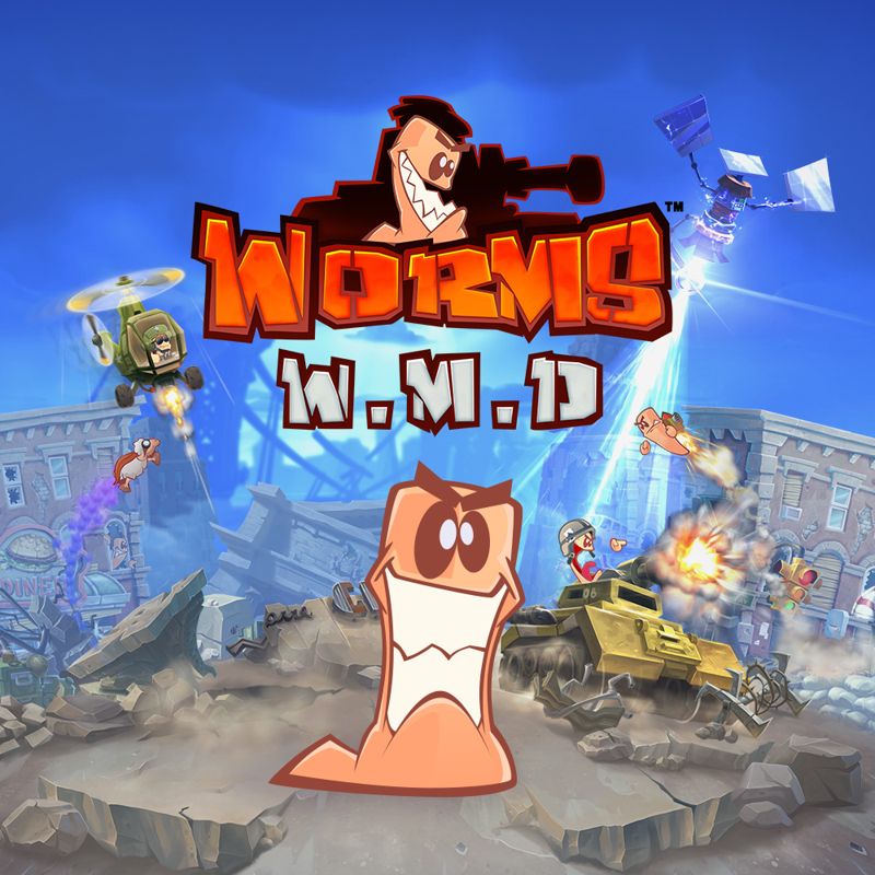 Front Cover for Worms: W.M.D. (Nintendo Switch) (download release)