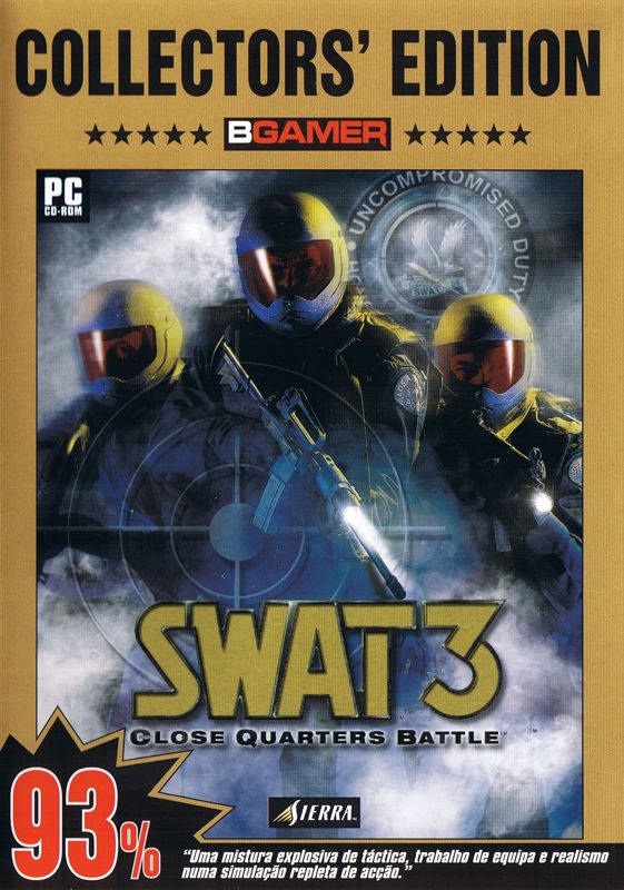 Front Cover for SWAT 3: Close Quarters Battle (Windows) (BGamer Collector's Edition covermount)