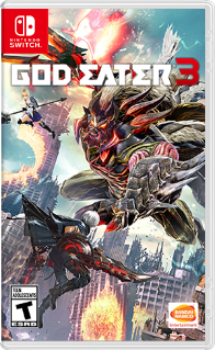 Front Cover for God Eater 3 (Nintendo Switch) (download release): 1st version