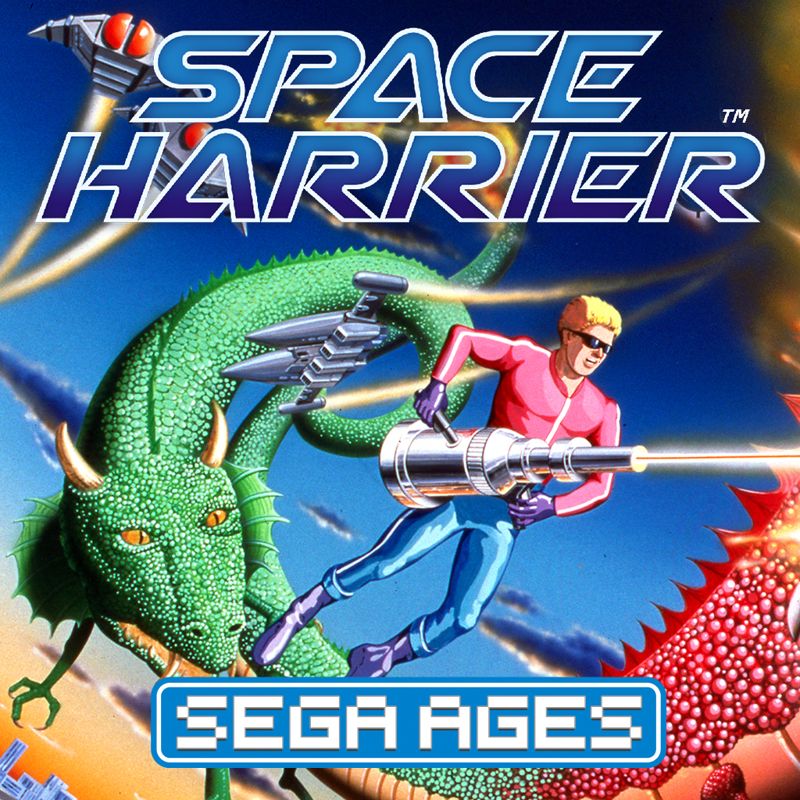 Front Cover for Space Harrier (Nintendo Switch) (download release)