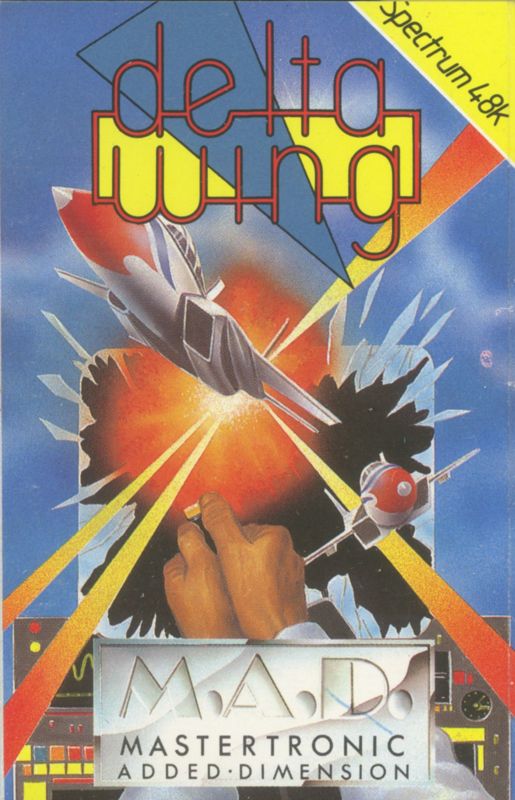 Front Cover for Delta Wing (ZX Spectrum)