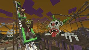 Front Cover for Minecraft: PlayStation 4 Edition - Halloween Mash-up Pack (Nintendo Switch) (download release)