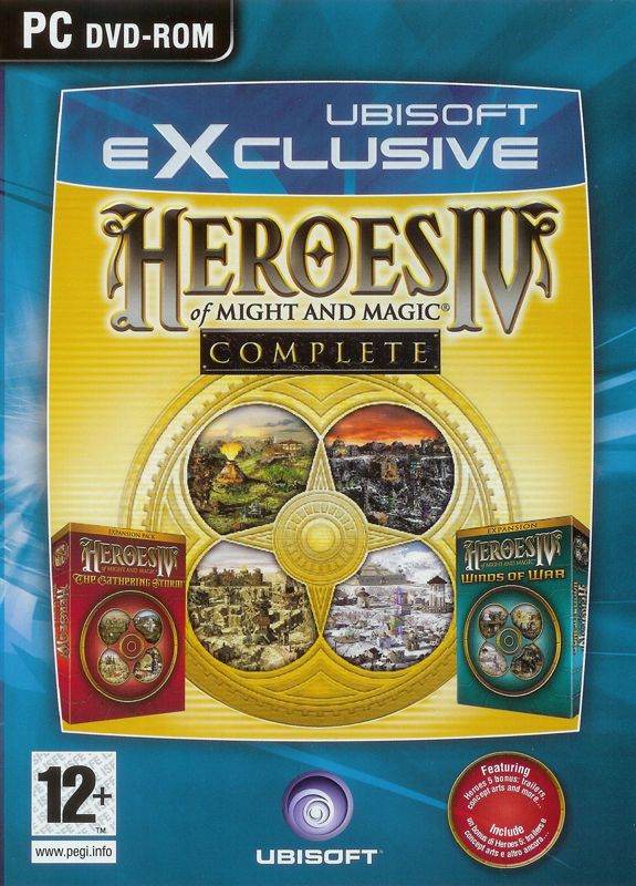 Front Cover for Heroes of Might and Magic IV: Complete (Windows) (Ubisoft eXclusive release)