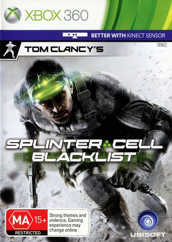 Tom Clancy's Splinter Cell: Blacklist cover or packaging material