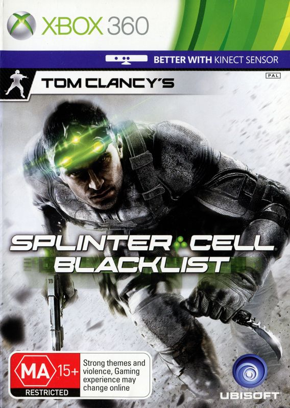 Xbox 360 Slim Skin - Splinter Cell Black List - Pop Arte Skins