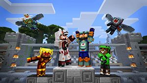 Front Cover for Minecraft: Xbox One Edition - Mini Game Masters Skin Pack (Nintendo Switch) (download release)