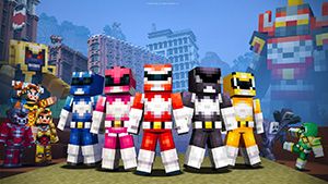 Front Cover for Minecraft: Xbox One Edition - Power Rangers Skin Pack (Nintendo Switch) (download release)