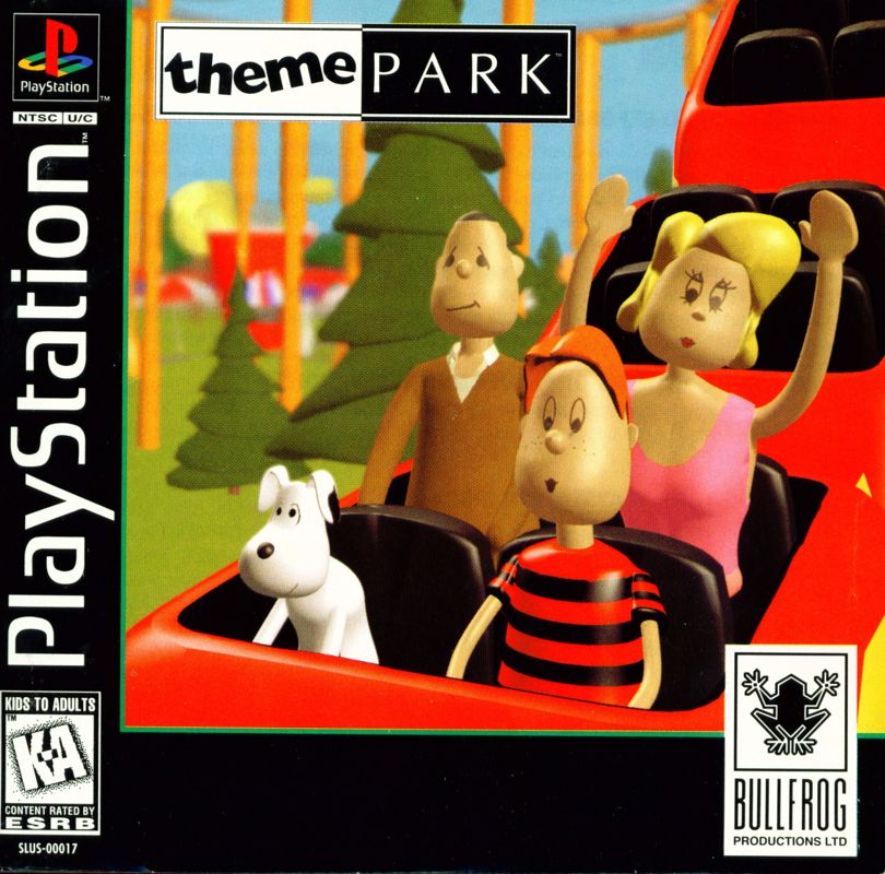 Theme Park cover or packaging material - MobyGames