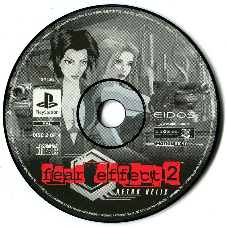 Media for Fear Effect 2: Retro Helix (PlayStation): Disc 2