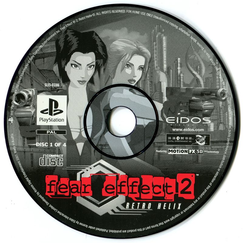 Media for Fear Effect 2: Retro Helix (PlayStation): Disc 1