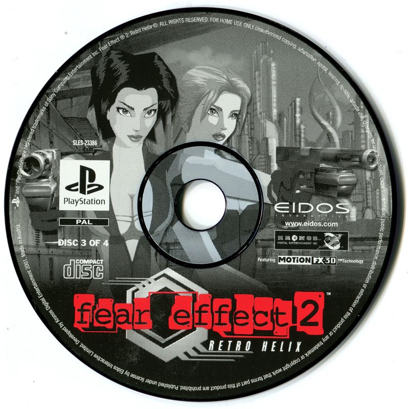 Media for Fear Effect 2: Retro Helix (PlayStation): Disc 3