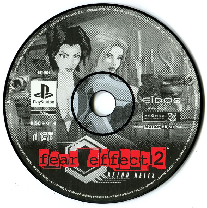 Media for Fear Effect 2: Retro Helix (PlayStation): Disc 4