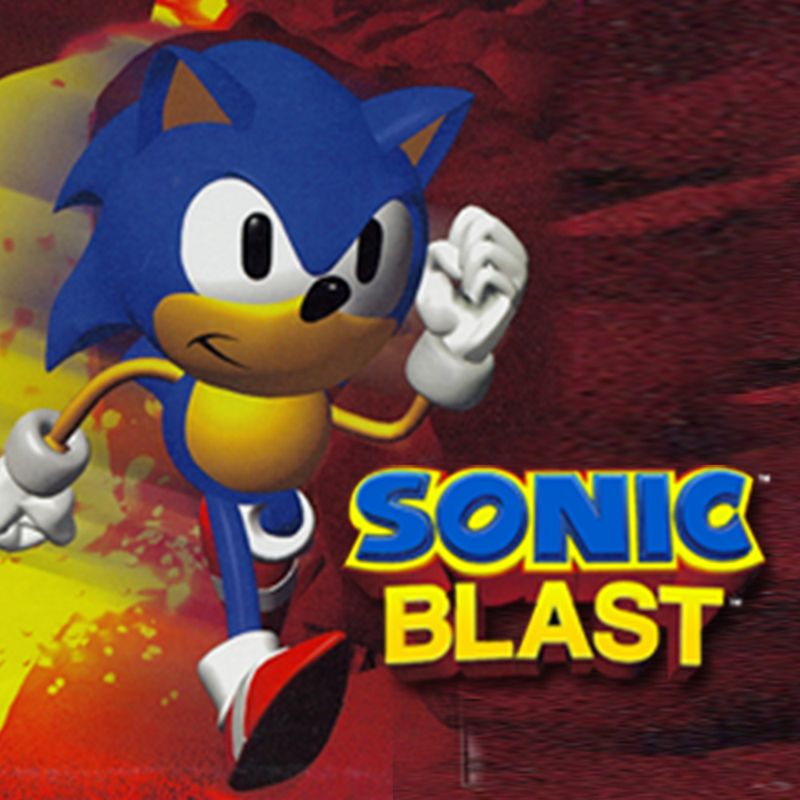 Front Cover for Sonic Blast (Nintendo 3DS) (download release)