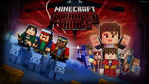 Front Cover for Minecraft: Xbox One Edition - Stranger Things Skin Pack (Nintendo Switch) (download release)