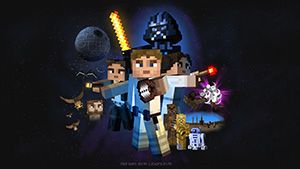 Front Cover for Minecraft: PlayStation 4 Edition - Minecraft Star Wars Skin Packs Bundle (Nintendo Switch) (download release)