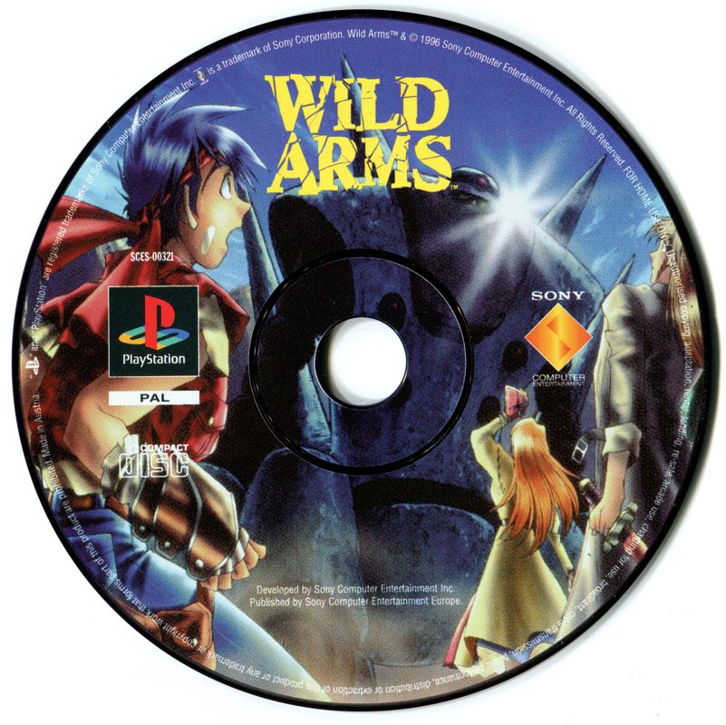 Media for Wild Arms (PlayStation)