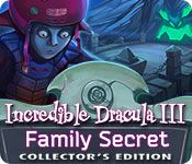 Front Cover for Incredible Dracula III: Family Secret (Collector's Edition) (Macintosh and Windows) (Big Fish Games release)