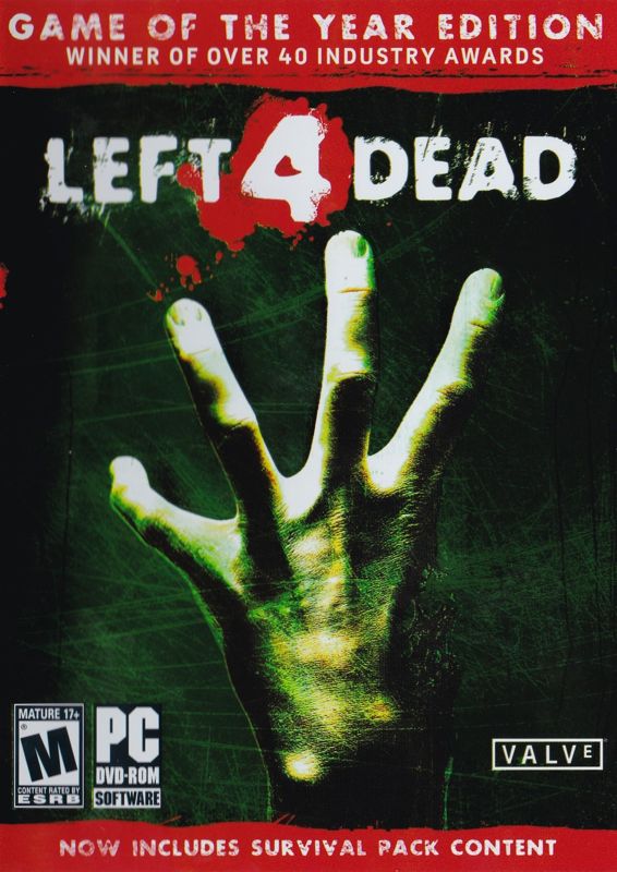Front Cover for Left 4 Dead: Game of the Year Edition (Windows)