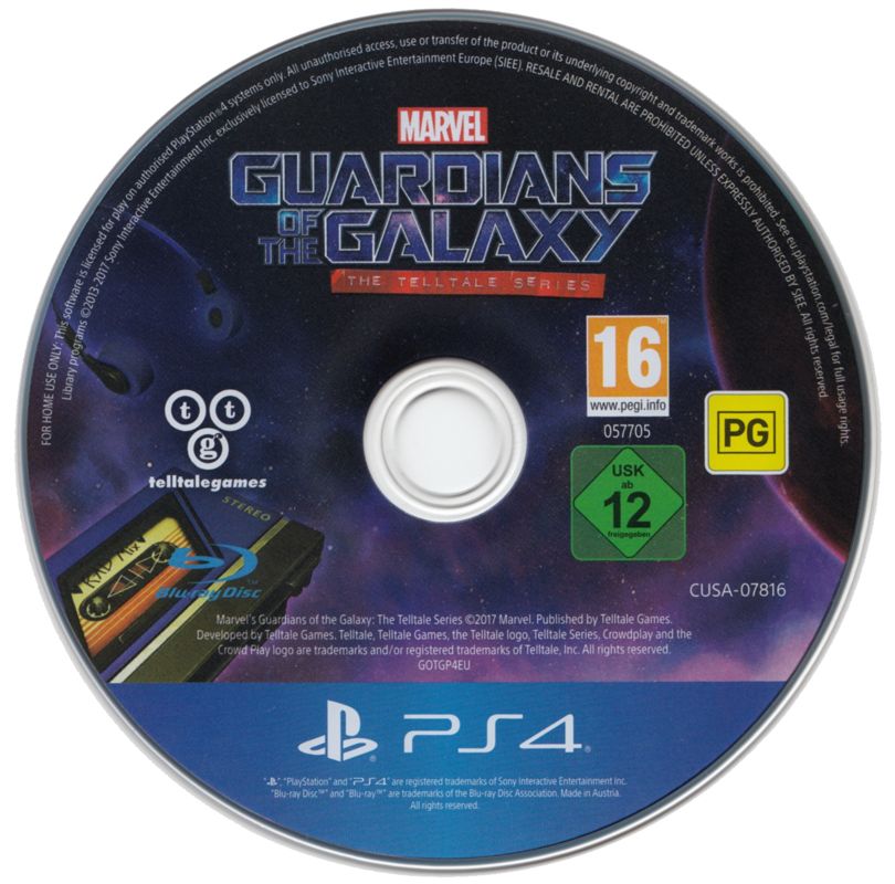 Media for Marvel Guardians of the Galaxy: The Telltale Series (PlayStation 4)