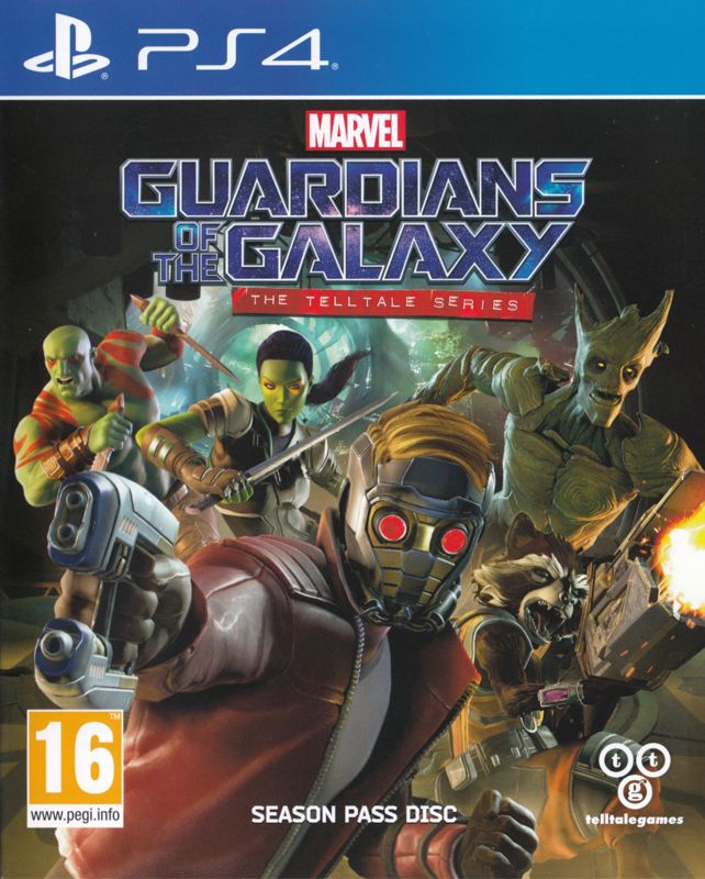 Front Cover for Marvel Guardians of the Galaxy: The Telltale Series (PlayStation 4)