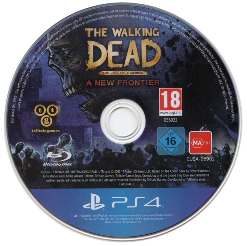 Media for The Walking Dead: A New Frontier (PlayStation 4)