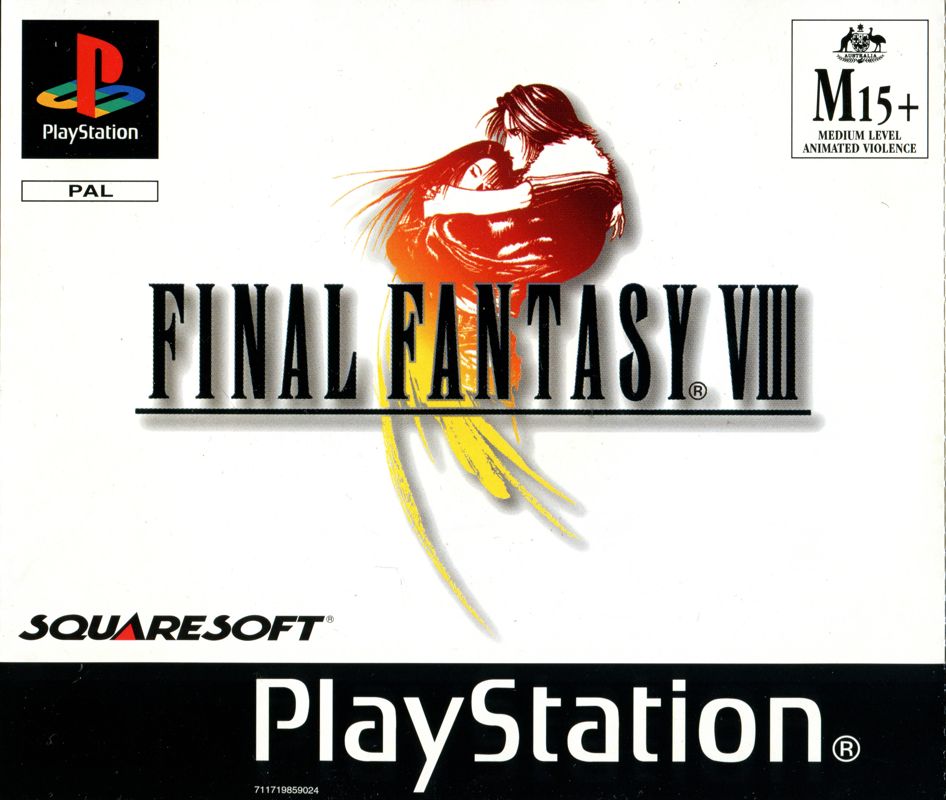 Final Fantasy VIII cover or packaging material - MobyGames Final Fantasy VIII cover or packaging material - MobyGames