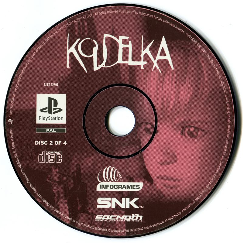 Media for Koudelka (PlayStation): Disc 2