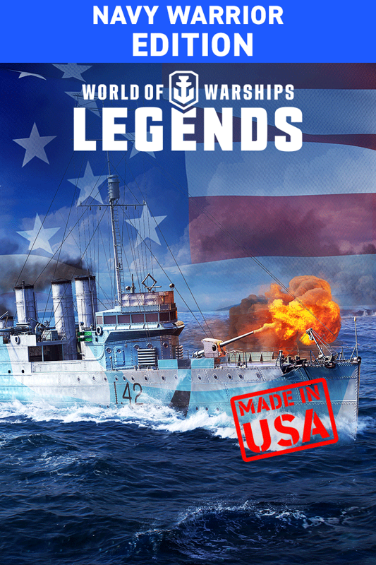 World of Warships: Legends - Navy Warrior Edition cover or packaging ...