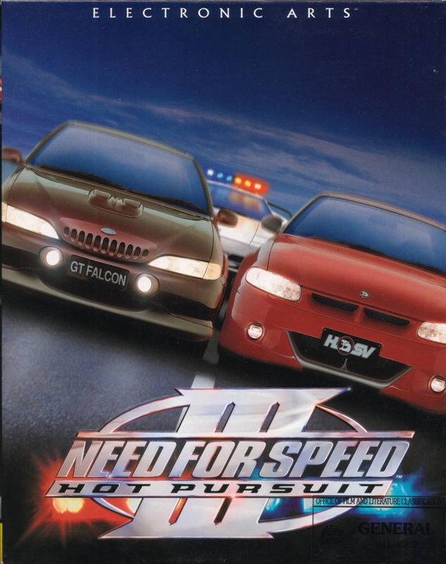 Need for Speed III: Hot Pursuit cover or packaging material - MobyGames