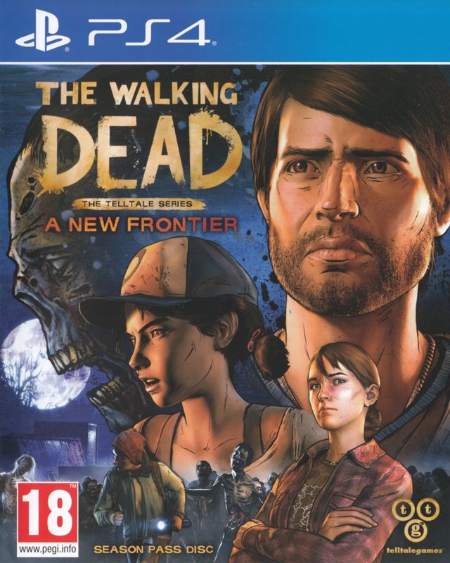 Front Cover for The Walking Dead: A New Frontier (PlayStation 4)