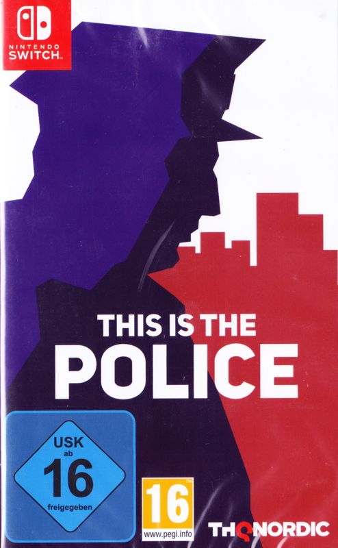 Front Cover for This Is the Police (Nintendo Switch)