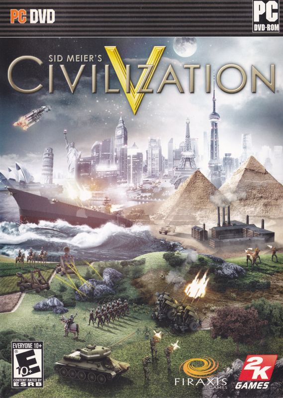 Front Cover for Sid Meier's Civilization V (Windows)
