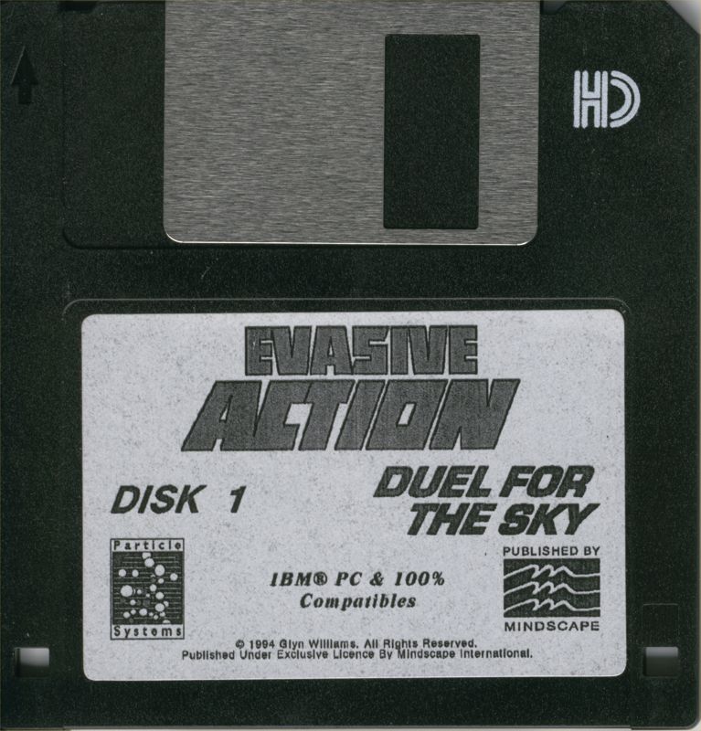 Media for Evasive Action (DOS): Disk 1