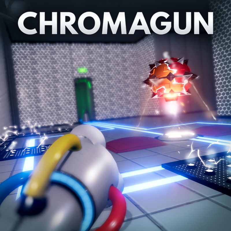 Front Cover for ChromaGun (Nintendo Switch) (download release)