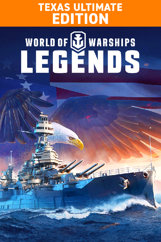 Front Cover for World of Warships: Legends - Texas Ultimate Edition (Xbox One) (download release)