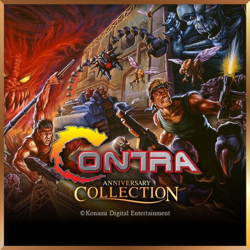 Front Cover for Contra: Anniversary Collection (PlayStation 4) (download release)