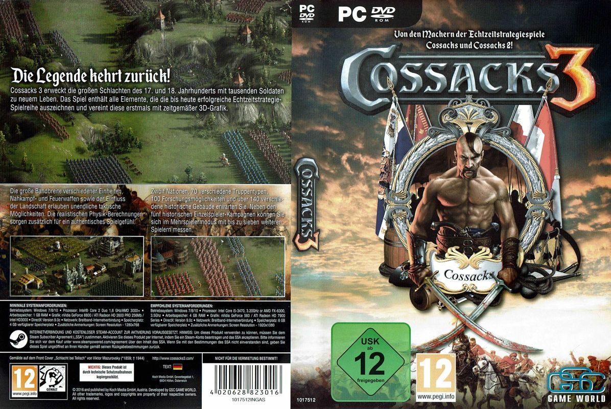 Full Cover for Cossacks 3 (Windows)