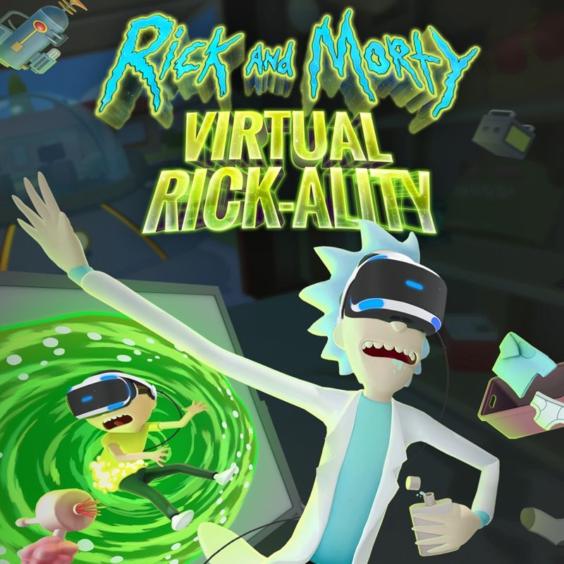 Front Cover for Rick and Morty: Virtual Rick-ality (PlayStation 4) (download release)
