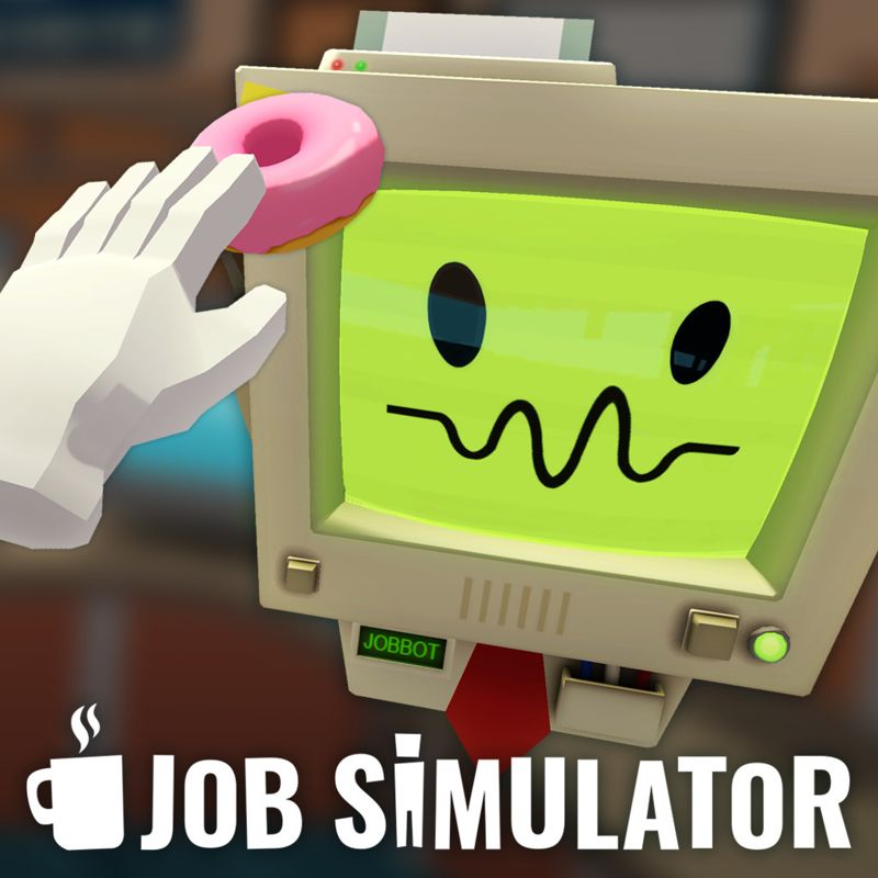 Front Cover for Job Simulator: The 2050 Archives (PlayStation 4) (download release)