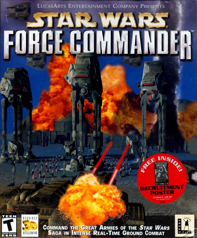 Front Cover for Star Wars: Force Commander (Windows)