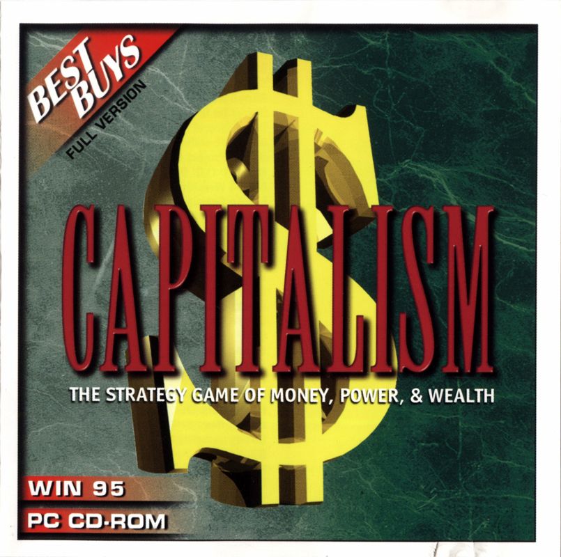 Front Cover for Capitalism (DOS) (Best Buys release)