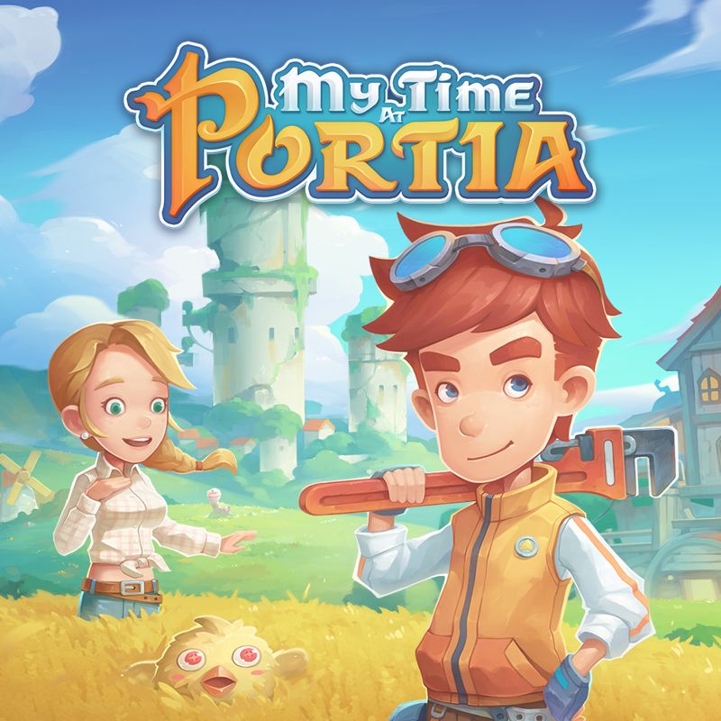 Front Cover for My Time at Portia (Nintendo Switch) (download release)