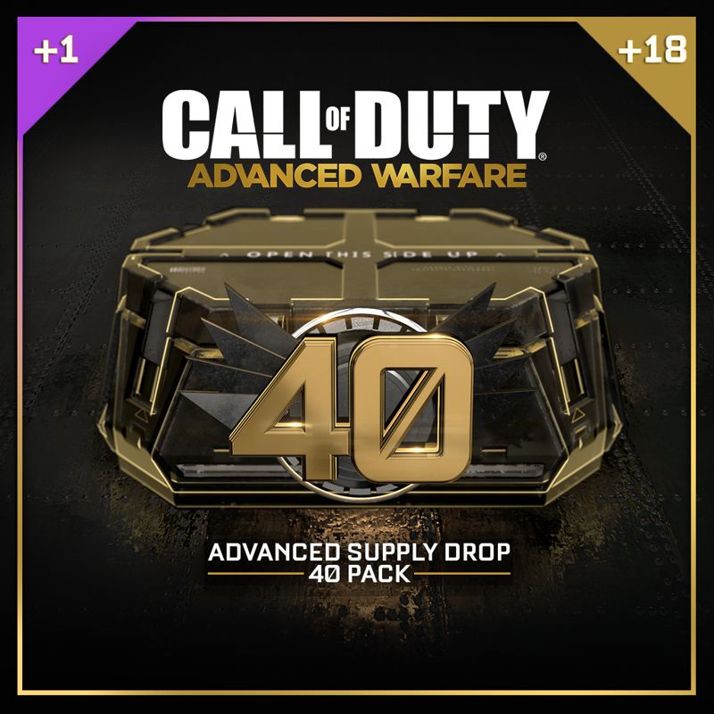 Front Cover for Call of Duty: Advanced Warfare - Advanced Supply Drop: 40 Pack (PlayStation 4) (download release)