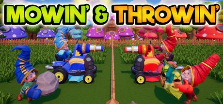 Front Cover for Mowin' & Throwin' (Windows) (Steam release)