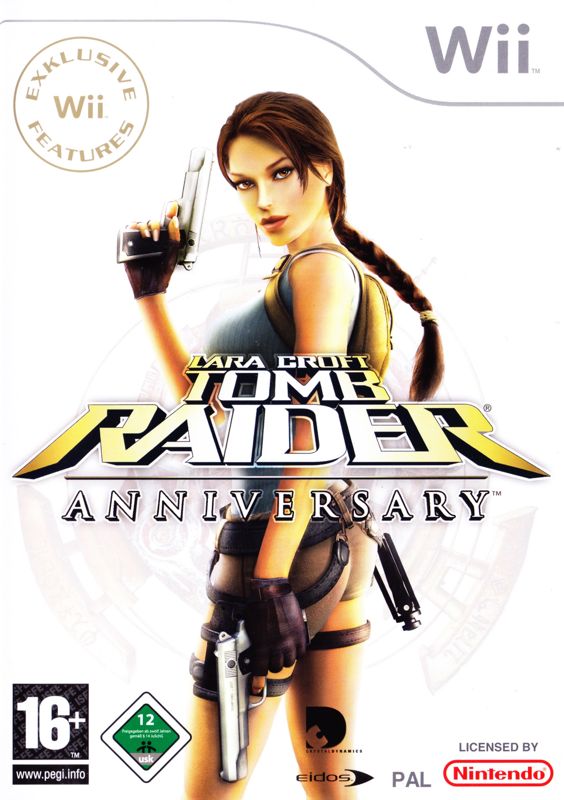 Front Cover for Lara Croft: Tomb Raider - Anniversary (Wii)