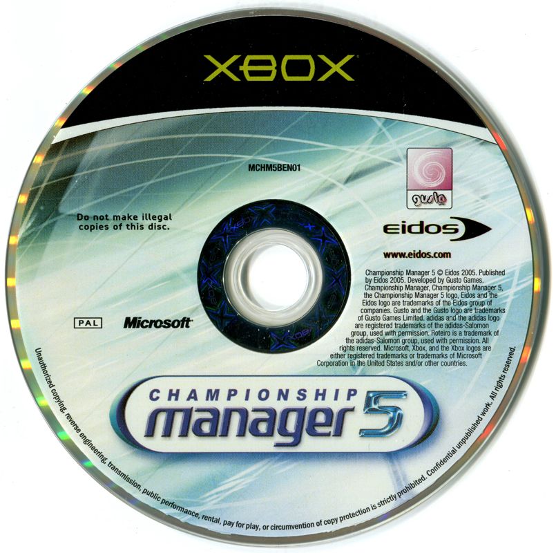 Media for Championship Manager 5 (Xbox)