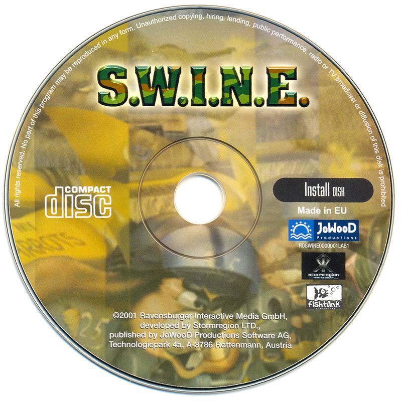 Media for S.W.I.N.E. (Windows)