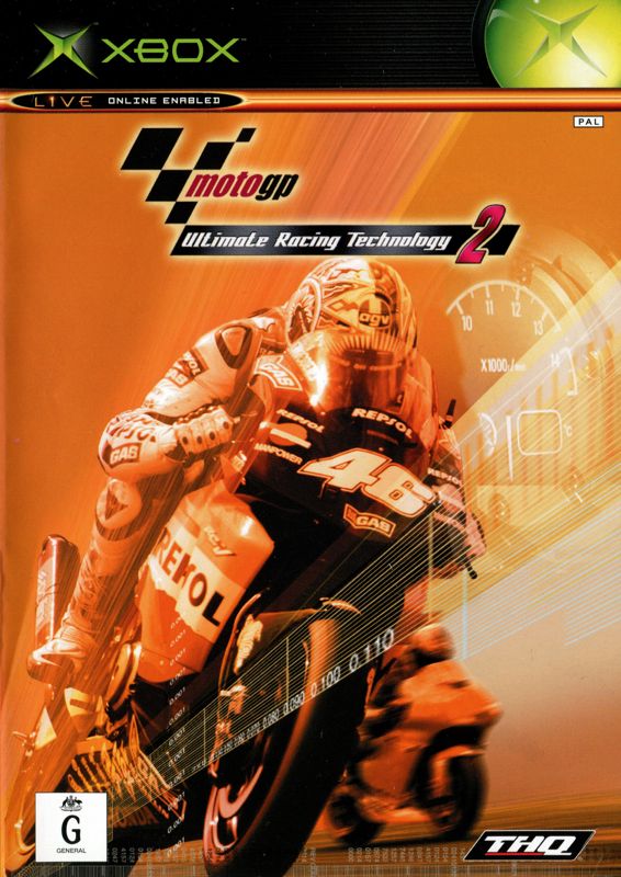 Front Cover for MotoGP 2 (Xbox)