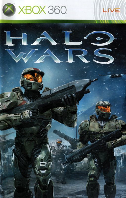Manual for Halo Wars (Xbox 360): Front